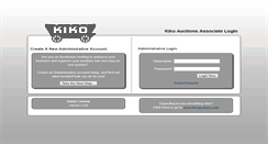 Desktop Screenshot of login.kikoauctions.com